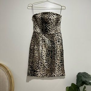 Zara animal print dress